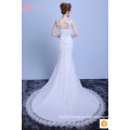 Sexy Mermaid Lace Alibaba Long Tail Wedding Dress 2017